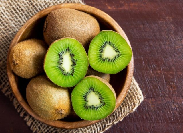 bowl of kiwi