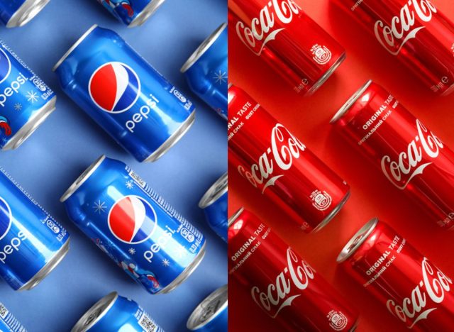 pepsi and coca cola
