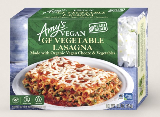Amy’s Vegan Gluten Free Vegetable Lasagna