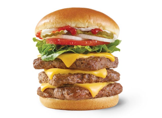 Wendy's Dave’s Triple Burger