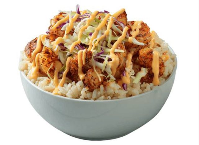 Long John Silver's Salmon Bowl