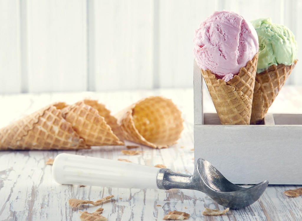 ice cream cones